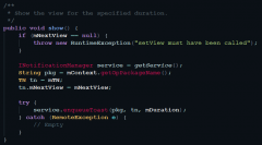 Android 5.0����Toast����ʾ�Ľ������