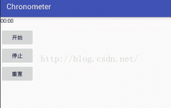 ���Android�Դ�����ʱ�ؼ�Chronometerʹ�÷���