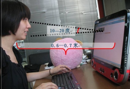 经常上网,坐姿要端正