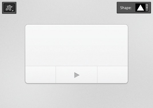 PS新手教程!打造一枚简约音乐播放器