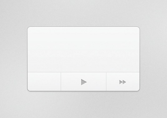 PS新手教程!打造一枚简约音乐播放器