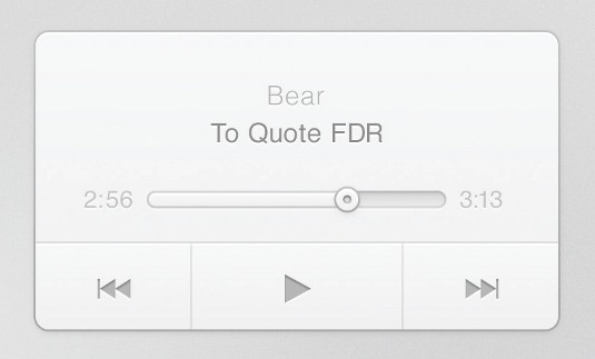 PS新手教程!打造一枚简约音乐播放器