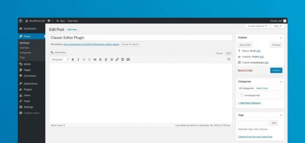 wordpress���µ�5.0֮��༭�������ˣ���λָ���