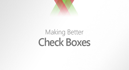 Better Check Boxes with jQuery and CSS