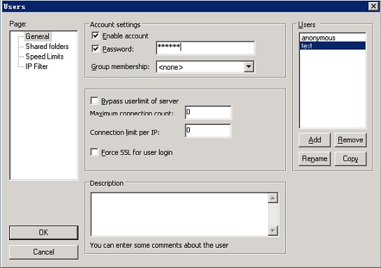 FileZilla Serverû
