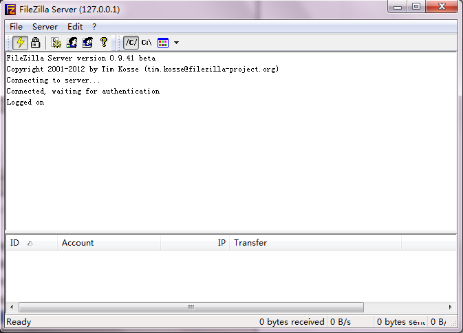 FileZilla Server