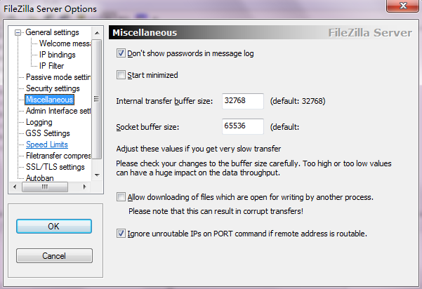 FileZilla Server