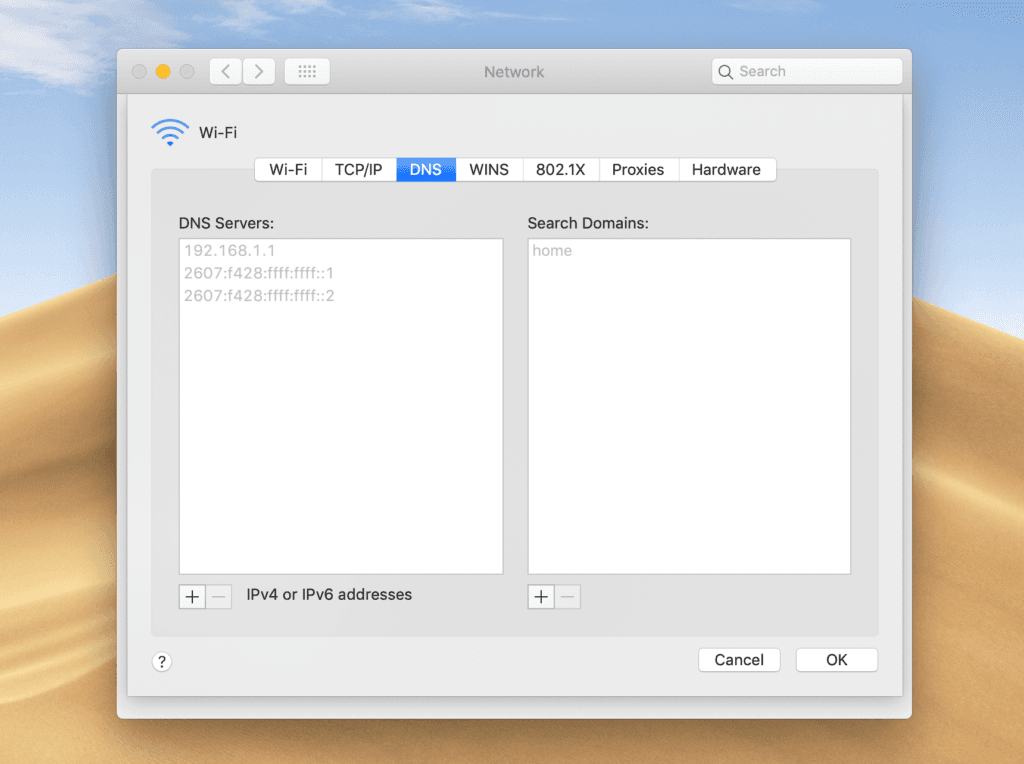  macOS  DNS 