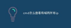 CMD��β�ѯ�������ڵ�IP��ַ? cmd�鿴�������������豸ip�Ľ̳�