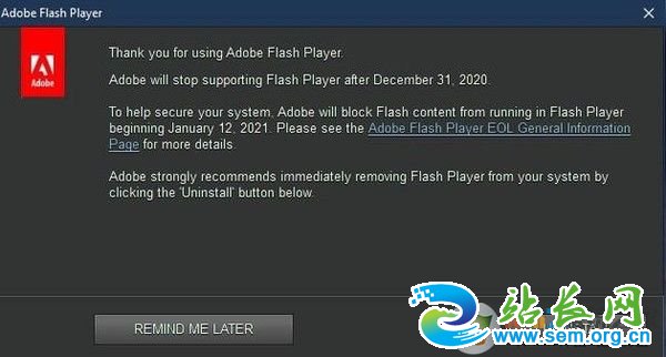 Win10�´θ��½�����ɾ��Flash Player,��Ӱ�����