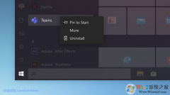 ΢��չʾWin10��ʼ�˵�Բ�����ͼ